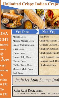 Menu photo 2 Raja Rani Indian Restaurant Canton, MI Menu photo 2 Raja Rani Indian Restaurant Canton, MI