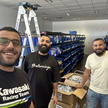 Keylesscity Locksmith Hardware Supply - The team working on inventory - Keys & Locksmiths Near Me - Houston, Texas