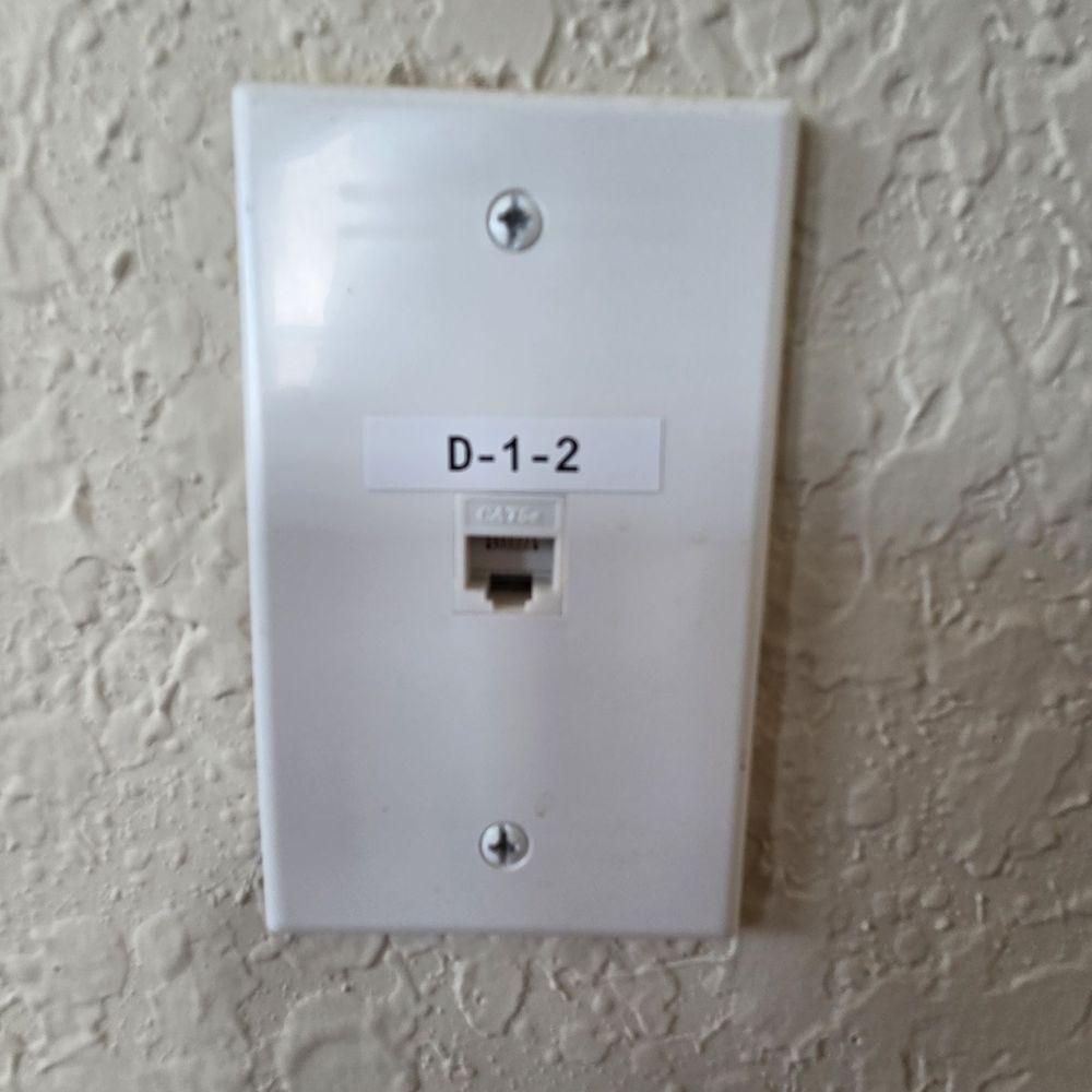 Alpha Net Communications - Cat 6A Cabling - Ethernet jack - Telecommunications Near Me - San Antonio, Texas