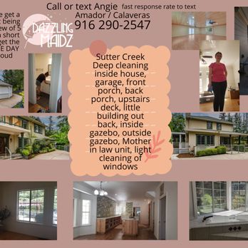 Dazzling Maidz - Need a Crew for larger jobs? We have you covered - Home Cleaning Near Me - Pioneer, California Dazzling Maidz - Need a Crew for larger jobs? We have you covered - Home Cleaning Near Me - Pioneer, California