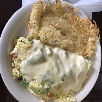 Flo's Coffee Shop - Vegetarian omelet with cheese & hash browns - Diners Near Me - El Monte, California Flo's Coffee Shop - Vegetarian omelet with cheese & hash browns - Diners Near Me - El Monte, California