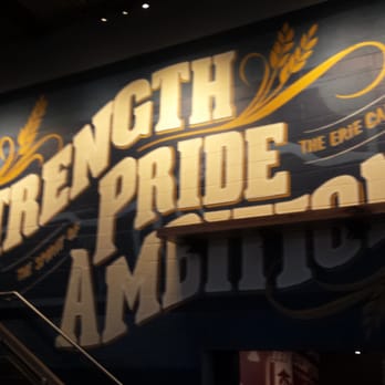Big Ditch Brewing - Strength. Pride. Ambition. The Spirit of The Erie Canal. The shelf is supposed to represent a floorboard from the second floor they removed. - New American Near Me - Buffalo, New York Big Ditch Brewing - Strength. Pride. Ambition. The Spirit of The Erie Canal. The shelf is supposed to represent a floorboard from the second floor they removed. - New American Near Me - Buffalo, New York