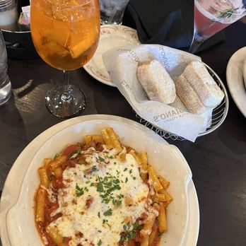 Maggiano's - Ragù Bolognese and aperol Puttin' on The Spritz - Italian Near Me - Las Vegas, Nevada