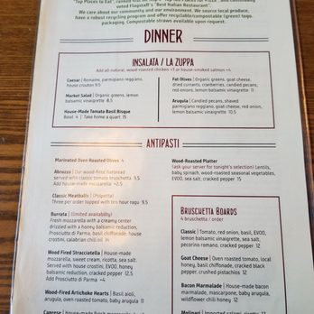 Fat Olives - Dinner Menu Page 1 - Pizza Near Me - Flagstaff, Arizona