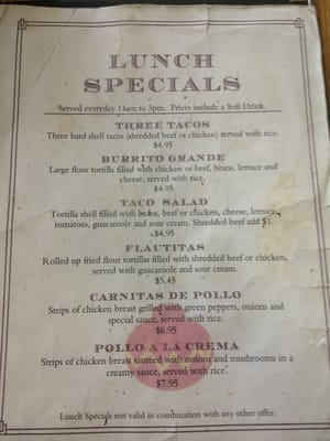 Menu photo 8 Fajitas Mexican Restaurant Clackamas, OR Menu photo 8 Fajitas Mexican Restaurant Clackamas, OR