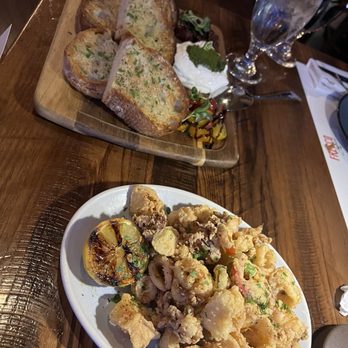 Fresco Italiano - Calamari and bruschetta board - Italian Near Me - Las Vegas, Nevada Fresco Italiano - Calamari and bruschetta board - Italian Near Me - Las Vegas, Nevada