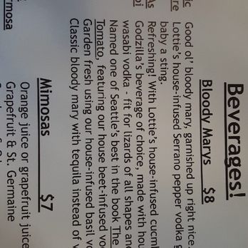 Lottie's Lounge - Breakfast & Brunch Near Me - Seattle, Washington Lottie's Lounge - Breakfast & Brunch Near Me - Seattle, Washington