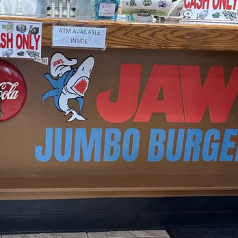 Jaws Jumbo Burgers - Cash only but have ATM - Burgers Near Me - Ocala, Florida