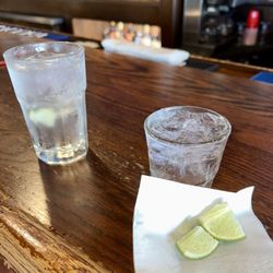Antlers Tavern - Tequila with lime and tonic water