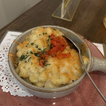 Firefly Tapas Kitchen + Bar - Manchego Mac n Cheese - Tapas/Small Plates Near Me - Las Vegas, Nevada Firefly Tapas Kitchen + Bar - Manchego Mac n Cheese - Tapas/Small Plates Near Me - Las Vegas, Nevada