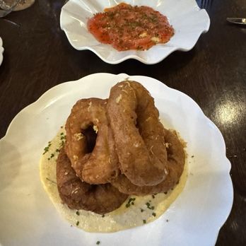 Pillar - Onion rings - New American Near Me - Dallas, Texas Pillar - Onion rings - New American Near Me - Dallas, Texas