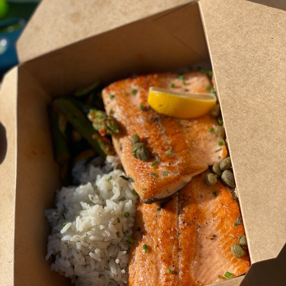 Garden's Gate - Pan Seared Rainbow Trout - Canadian (New) Near Me - Tehkummah, Ontario