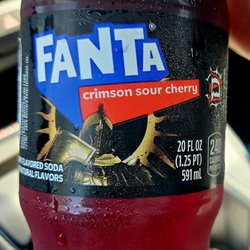 Crimson Sour Cherry soda.