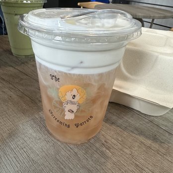 The Screaming Parrots Cafe - Pu er cloud - Desserts Near Me - Redmond, Washington The Screaming Parrots Cafe - Pu er cloud - Desserts Near Me - Redmond, Washington