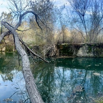 Santiago Oaks Regional Park - pano of historic dam. - Parks Near Me - Orange, California