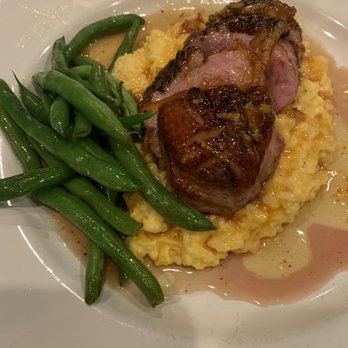 Bistro Eleven - Duck a la Orange, butternut squash risotto, green beans - New American Near Me - Hagerstown, Maryland Bistro Eleven - Duck a la Orange, butternut squash risotto, green beans - New American Near Me - Hagerstown, Maryland