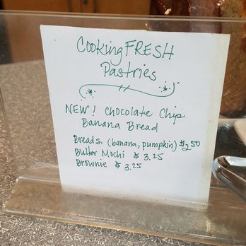 Cooking FRESH - Pastries Menu - Coffee & Tea Near Me - Honolulu, Hawaii