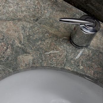 Econo Lodge Inn & Suites - Bathroom sink faucet leaks. - Hotels Near Me - Monroe, Michigan Econo Lodge Inn & Suites - Bathroom sink faucet leaks. - Hotels Near Me - Monroe, Michigan
