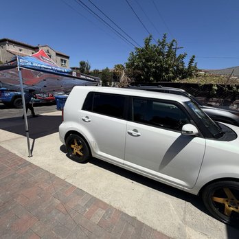 Car City Custom - Before tinting - Car Window Tinting Near Me - Long Beach, California