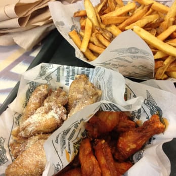 Wingstop - Buffalo wings! Original hot and garlic parmesan with seasoned fries. - Chicken Wings Near Me - Milpitas, California Wingstop - Buffalo wings! Original hot and garlic parmesan with seasoned fries. - Chicken Wings Near Me - Milpitas, California