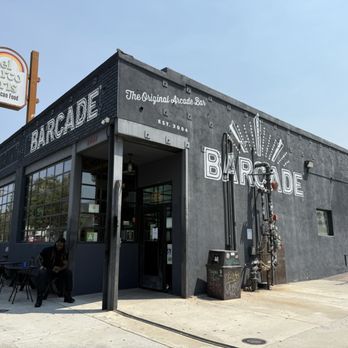 Barcade - exterior, business front. they have a tiny private lot. didnt get to go in cause they had a private event - Bars Near Me - Los Angeles, California
