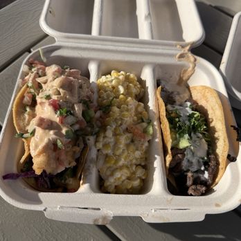 Sedona Organic Taco - Fish taco, Elote (corn) and Carne Asada - Mexican Near Me - Sedona, Arizona Sedona Organic Taco - Fish taco, Elote (corn) and Carne Asada - Mexican Near Me - Sedona, Arizona