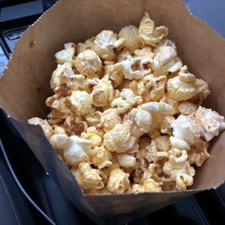 81 Fun Drive-in - Look at this popcorn! Free when you wear the drive-in t-shirt!