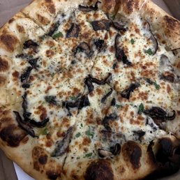 BANK - portobello mushrooms, white sauce, white cheeses and fresh herbs BANK - portobello mushrooms, white sauce, white cheeses and fresh herbs