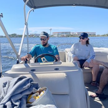 Destiny Water Adventures - Me and deckhand Dustin - Jet Skis Near Me - Fort Walton Beach, Florida Destiny Water Adventures - Me and deckhand Dustin - Jet Skis Near Me - Fort Walton Beach, Florida