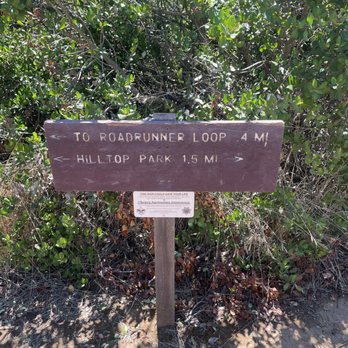 Manzanita Trail - Trail marking signs to identify your location - Hiking Near Me - San Diego, California