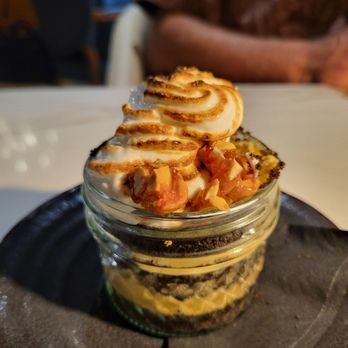 Proof Kitchen and Bar - Peanut butter Mousse: great presentation, needs more Mousse and less cookie crumble - Diners Near Me - Manassas, Virginia Proof Kitchen and Bar - Peanut butter Mousse: great presentation, needs more Mousse and less cookie crumble - Diners Near Me - Manassas, Virginia
