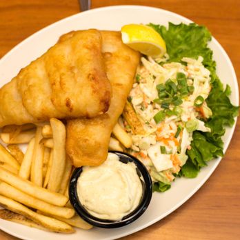 Phil's Restaurants - a fish and chips meal - Coffee & Tea Near Me - Calgary, Alberta