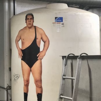 The Whiskey Factory - Andre the Giant image (his actual size) - Venues & Event Spaces Near Me - Detroit, Michigan The Whiskey Factory - Andre the Giant image (his actual size) - Venues & Event Spaces Near Me - Detroit, Michigan