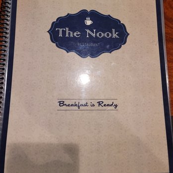 The Nook - Menu cover - Breakfast & Brunch Near Me - Los Angeles, California The Nook - Menu cover - Breakfast & Brunch Near Me - Los Angeles, California