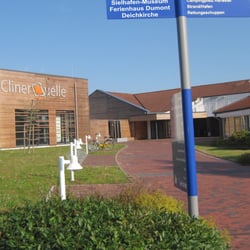 Kurcafe Cliner Quelle - Die Kurverwaltung und das Sole-Hallenbad "Cliner Quelle" im Nordseebad Carolinensiel