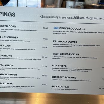 CAVA - Mediterranean Near Me - Chino Hills, California