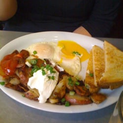 Rick & Ann's Restaurant - Breakfast potatoes with eggs. Did I mention breakfast potatoes?