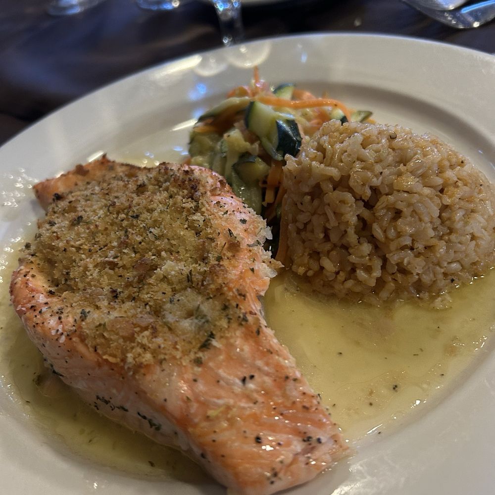 Station Restaurant At Mountain - Stuffed salmon! - Seafood Near Me - Mountain Lakes, New Jersey Station Restaurant At Mountain - Stuffed salmon! - Seafood Near Me - Mountain Lakes, New Jersey