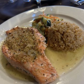 Station Restaurant At Mountain - Stuffed salmon! - Seafood Near Me - Mountain Lakes, New Jersey Station Restaurant At Mountain - Stuffed salmon! - Seafood Near Me - Mountain Lakes, New Jersey
