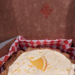 Amazing Mimosa Chiffon pie!