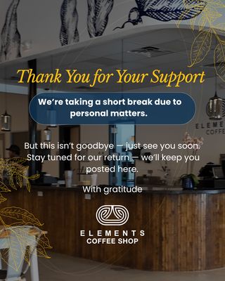 Menu photo 1 Elements Coffee Houston, TX Menu photo 1 Elements Coffee Houston, TX