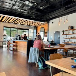 All Your Heart Coffee - Really good sized cafe with warm wood everywhere inside