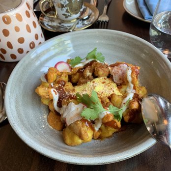 ROOH - Fried cauliflower with deliciously creamy yogurt sauce - Indian Near Me - San Francisco, California ROOH - Fried cauliflower with deliciously creamy yogurt sauce - Indian Near Me - San Francisco, California