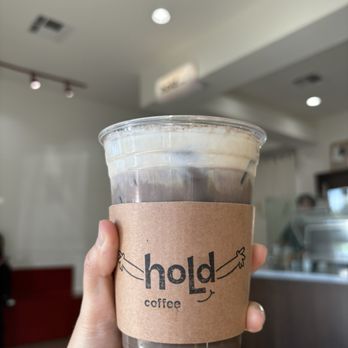 Hold Coffee - Black Cocoa Biscotti Latte - Coffee & Tea Near Me - West Covina, California Hold Coffee - Black Cocoa Biscotti Latte - Coffee & Tea Near Me - West Covina, California