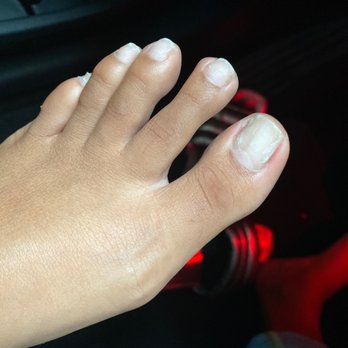 Pinki Nails - She wanted to polish on top of this... then wanted to charge me $36, no ma'am. - Nail Salons Near Me - Philadelphia, Pennsylvania
