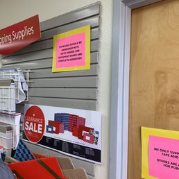 Signage reminders