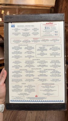 Menu photo 1 AMBAR Restaurant, Capitol Hill Washington, DC, DC