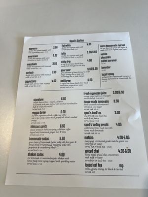 Menu photo 7 Spud's Coffee Fort Lauderdale, FL Menu photo 7 Spud's Coffee Fort Lauderdale, FL