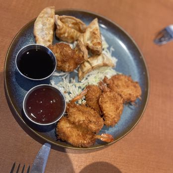 Sala Thai - Coconut shrimp and Chicken Potstickers - Thai Near Me - Phoenix, Arizona