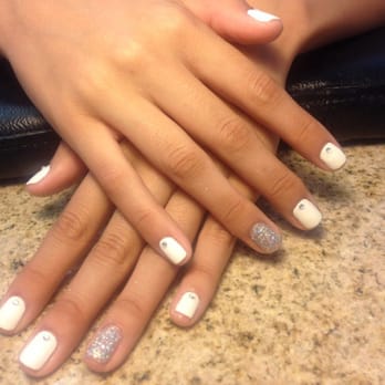Elegant Nail Boutique - Regular manicure with stones - $13 - Nail Salons Near Me - Newport Beach, California Elegant Nail Boutique - Regular manicure with stones - $13 - Nail Salons Near Me - Newport Beach, California